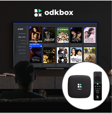 ODK Box - Korean TV Streaming Media Player (Subscription is not included)