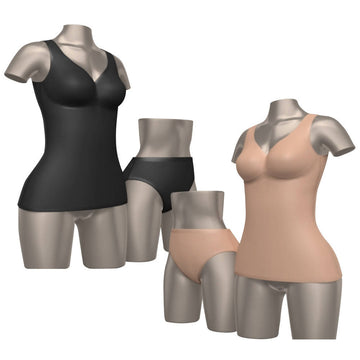 [Thorman] Women's High-Waist Seamless Body Shaper Briefs Firm Tummy Control Slimming Shapewear Panties Underwear